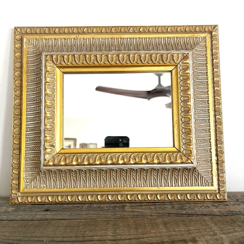 Elegant Gold Chunky frame Wall Mirror